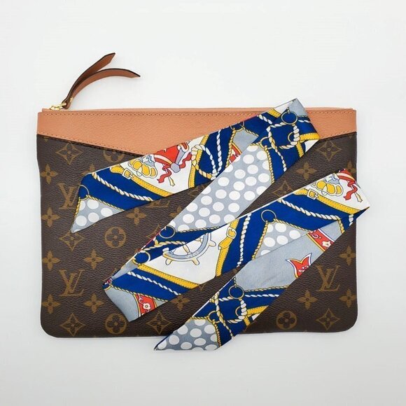 Skinny Scarf | Hand Bag, Neck Scarf (2 pieces) - Color Set #28 / Brand NEW - Picture 2 of 11